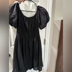 Black summer dress